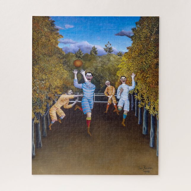 Puzzle Les joueurs de football | Henri Rousseau | (Vertical)