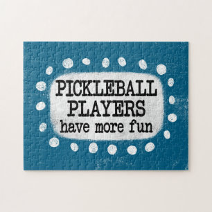 Puzzle Les Joueurs De Pickleball Ont Plus Amusant Jigsaw
