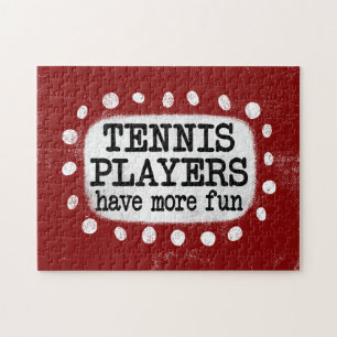 Puzzle Les Joueurs De Tennis Ont Plus Amusant Jigsaw Puzz