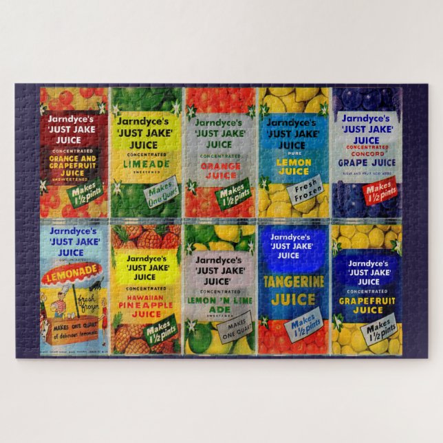 Puzzle Les jus de fruits de Jarndyce 'Just Jake' (Horizontal)