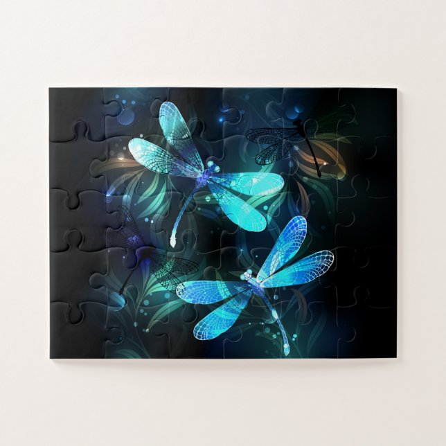 Puzzle Les libellules du lac (Horizontal)