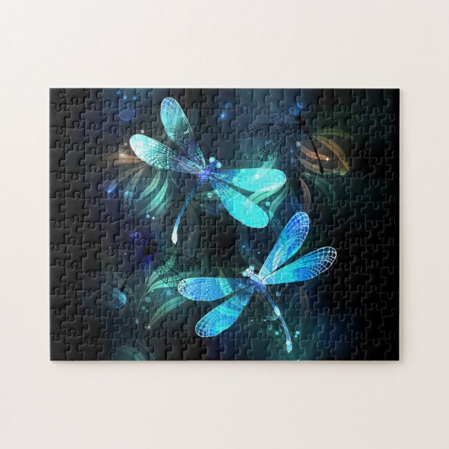Puzzle Les libellules du lac (Horizontal)