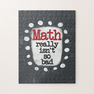 Puzzle Les mathématiques n'est pas vraiment un mauvais pu