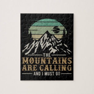 Puzzle Les montagnes m'appellent et je dois y aller
