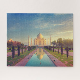 Puzzle Les monuments   Couleurs du Taj Mahal