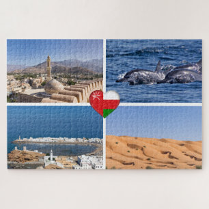 Puzzle Les monuments du Sultanat d'Oman