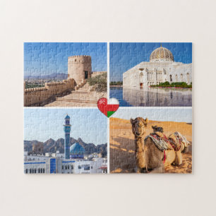 Puzzle Les monuments du Sultanat d'Oman