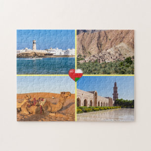 Puzzle Les monuments du Sultanat d'Oman