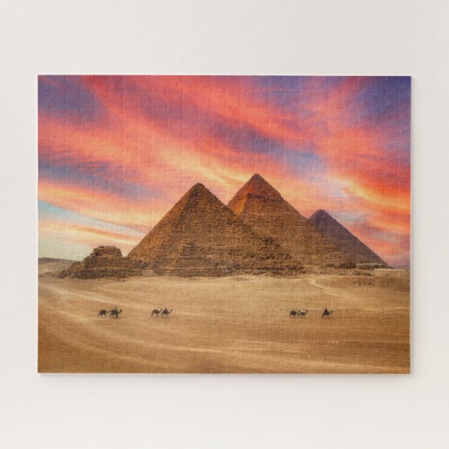 Puzzle Les monuments | Les grandes pyramides (Horizontal)