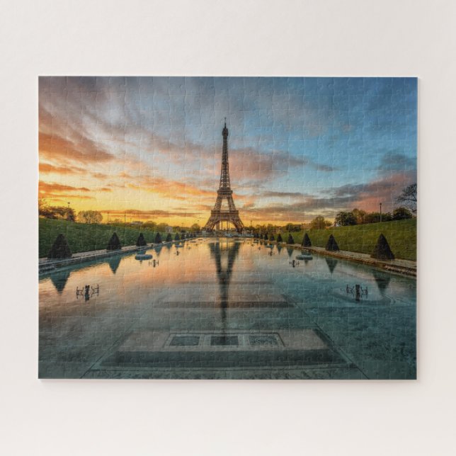 Puzzle Les monuments | Tour Eiffel (Horizontal)