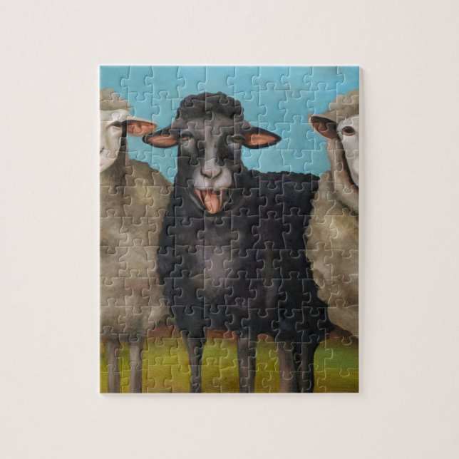 Puzzle Les moutons noirs (Vertical)