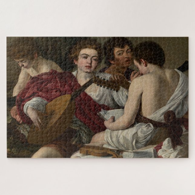 Puzzle Les musiciens (1597) par Caravaggio (Horizontal)