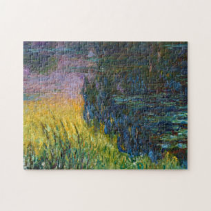 Puzzle Les Nappes d'Eau - Réglage Soleil, Claude Monet, 1