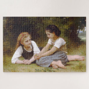 Puzzle Les Noisettes : Jeunes Filles cueillant des noiset