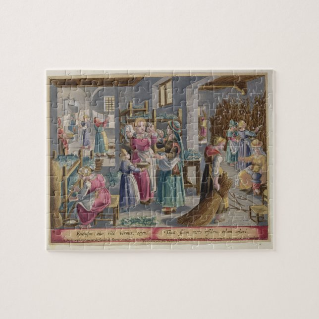 Puzzle Les oeufs hachent dûment dans des vers, ils sont b (Horizontal)