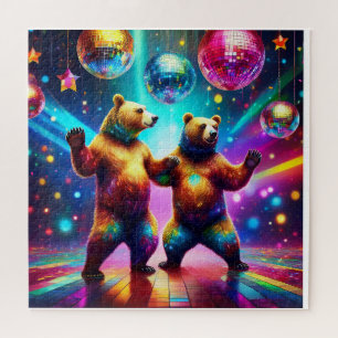 Puzzle Les Ours De Danse À La Discothèque