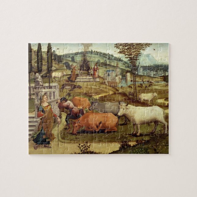 Puzzle Les passions de Pasiphae, épouse du Roi Minos du (Horizontal)