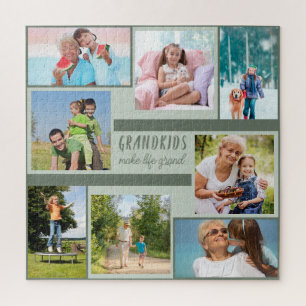 Puzzle Les petits-enfants font la vie Grand Photo Collage