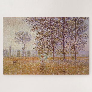 Puzzle Les Peupliers au Soleil de Claude Monet (1887)