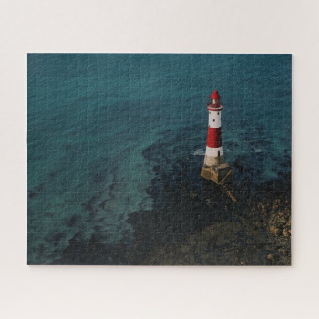 Puzzle Les phares | Beachy Head Lighthouse England (Horizontal)