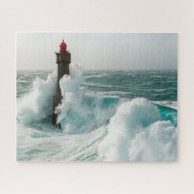 Puzzle Les phares | Jument Phare Ouessant France (Horizontal)
