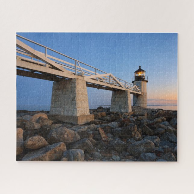 Puzzle Les phares | Phare de Port Clyde Maine (Horizontal)