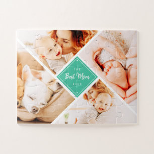 Puzzle Les photos de Best Maman Ever Modern Custom