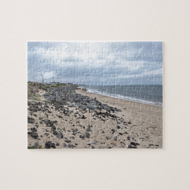 Puzzle Les plages rocheuses de Montauk, Long Island, NY (Horizontal)