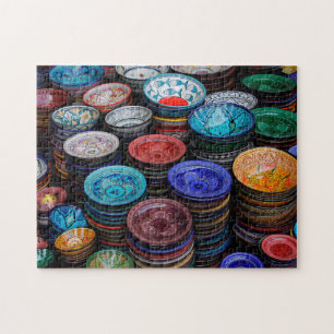 Puzzle Les Plaques Marocaines Au Marché