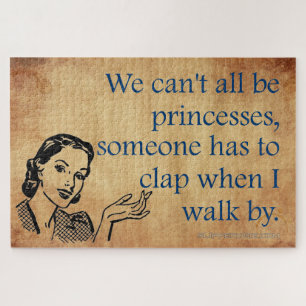 Puzzle Les princesses de SlipperyJoe applaudissent affich