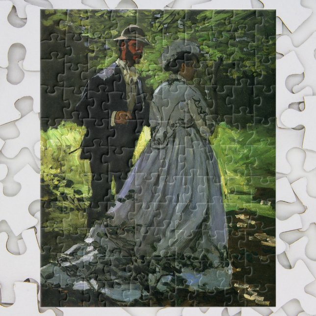 Puzzle Les Promeneurs, alias Les Flâneurs par Claude Mone (Créateur téléchargé)