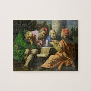 Puzzle Les quatre pères de l'église (huile sur la toile