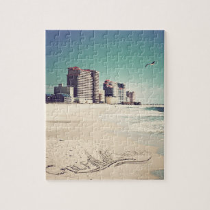 Puzzle Les rivages de Golfe, plage de l'Alabama