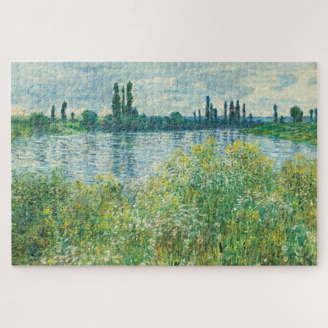 Puzzle Les rives de la Seine par Monet (Horizontal)