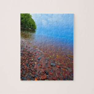 Puzzle Les rives du lac Supérieur - 8x10 - 110 pcs
