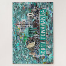 Puzzle - Les rues de North Tonawanda NY 