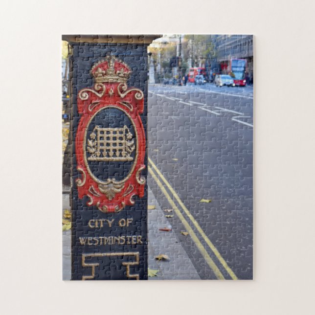Puzzle Les rues de Westminster - Londres Puzzler (Vertical)