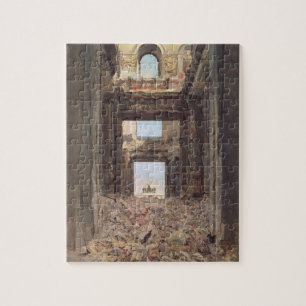 Puzzle Les ruines du Tuileries, 1871