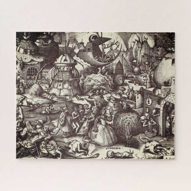 Puzzle Les sept péchés mortels - fierté (Horizontal)