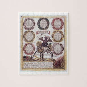 Puzzle Les sept péchés mortels (gravure)