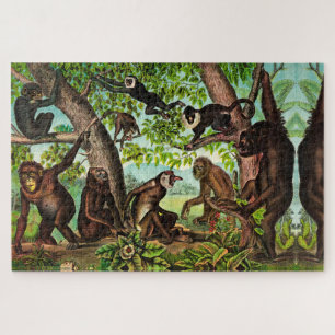 Puzzle Les singes