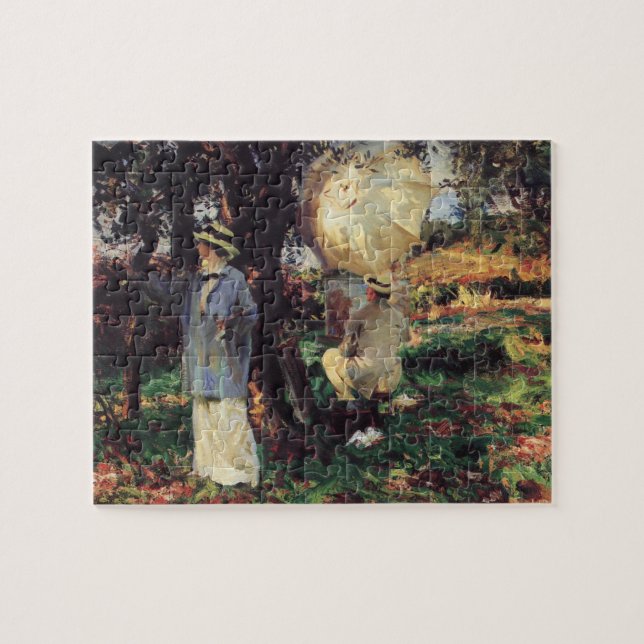 Puzzle Les Sketchers de John Singer Sargent (Horizontal)