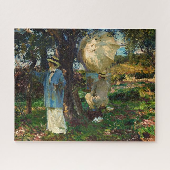 Puzzle Les Sketchers de John Singer Sargent (Horizontal)