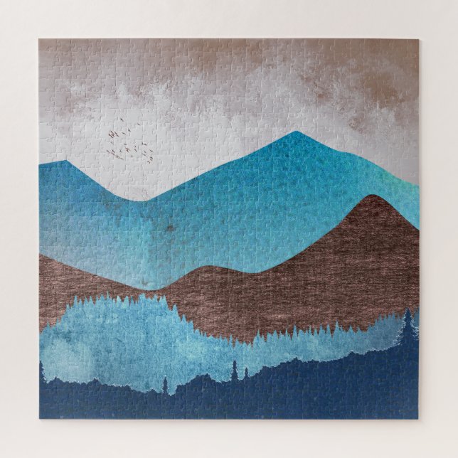 Puzzle Les sommets Blue Mountain (Vertical)