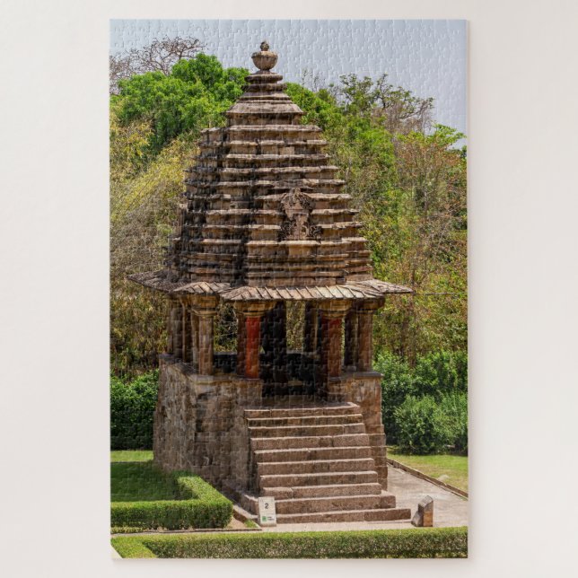 Puzzle Les temples de Khajuraho dans le Madhya Pradesh, I (Vertical)