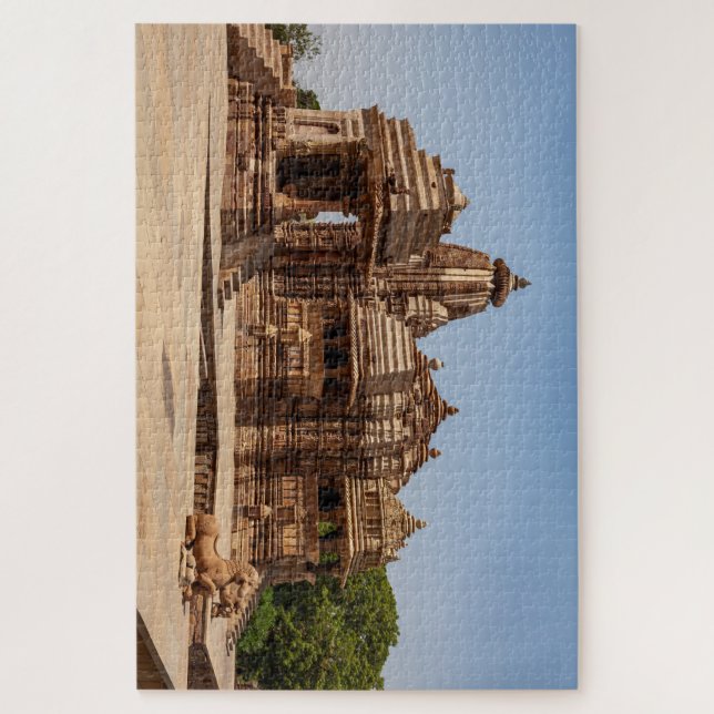 Puzzle Les temples de Khajuraho dans le Madhya Pradesh, I (Vertical)
