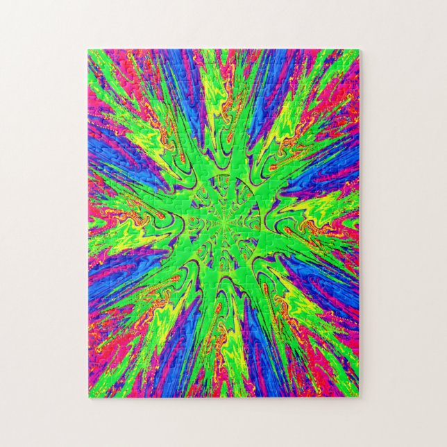 Puzzle Les temps psychédéliques... (Vertical)