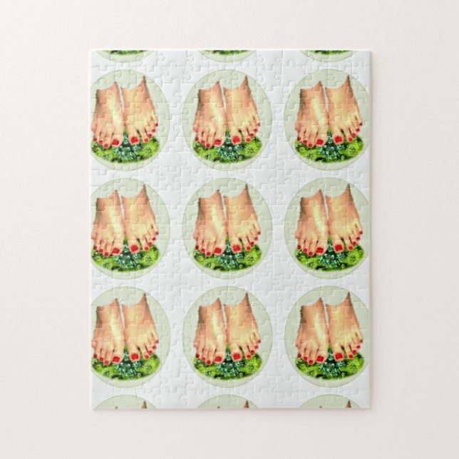 PUZZLE LES TOENAILS ROUGES SORTENT LE VIRUS (Vertical)