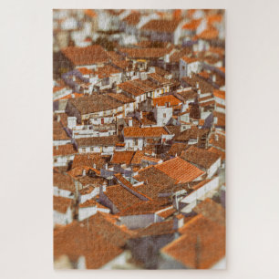 Puzzle Les toits du Castelo de Vide. Alentejo, Portugal.