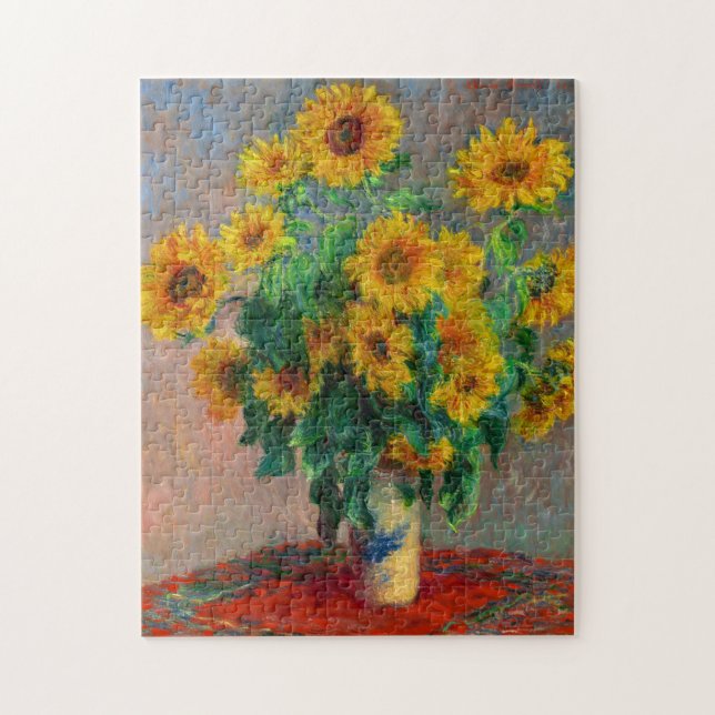 Puzzle Les tournesols Monet (Vertical)